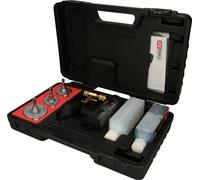 KS-Tools CO2 Kit de test de fuite de culasse 150.1910 8 pièces, culasse, joints, bloc moteur, dans un coffret plastique robuste