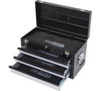 KS TOOLS Coffre à outils avec 3 tiroirs-noir, L508xH255xL303mm - 801.0003