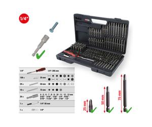 KS Tools Coffret d’embout KS Tools 1/4", 208 pcs Quantité:1