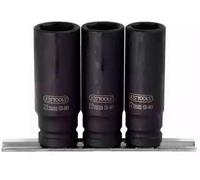 KS TOOLS Coffret de douilles à choc 515.0103 Acier de molybdène-chrom 17mm 860g