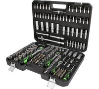 KS TOOLS Coffret de douilles COMPETITION 1/4"+3/8"+1/2", 191 pcs