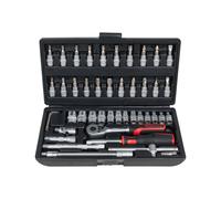 KS TOOLS 1/4" Coffret de douilles, 46 pcs