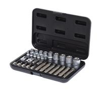 KS TOOLS Coffret de douilles et douilles tournevis Torx, 30 pcs