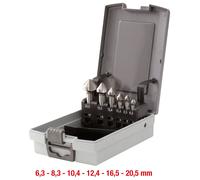 KS TOOLS Coffret de forets aléseurs 90°, 6 pcs, en box PVC ( 336.0446 )