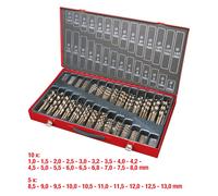 KS TOOLS Coffret de forets HSS-G Co 5, 230 pcs, 1-13mm ( 330.3650 )