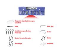 KS Tools Coffret de montage/démontage pour autoradio, 18 pcs. Quantité:1