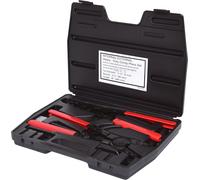 KS TOOLS Coffret de pinces à circlips à crémaillère, 14 pcs