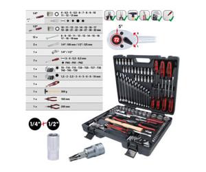 KS Tools Coffret d'outils universels KS Tools 1/4"+1/2" 97 pièces Quantité:1