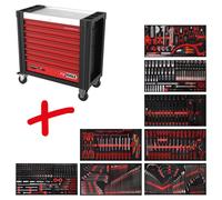 KS TOOLS Composition pour servante d’atelier Performanceplus P25 avec 564 out...