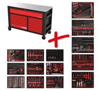KS TOOLS Composition pour servante d’atelier Performanceplus P45 avec 950 out...