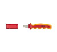 KS Tools Couteau à dégainer avec revêtement isolant, 185 mm Quantité:1