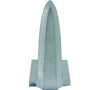 KS TOOLS Couteau à tirer standard en acier inoxydable Longueur de lame 25 mm Paquet de 6 - 140.2297