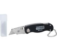 KS Tools Couteau pliant 907.2173 – lame trapézoïdale 97 mm, avec chaîne de ceinture