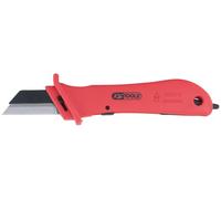 KS TOOLS Couteau pour câbles avec isolation protectrice et lame interchangeable 189 mm - 117.1148