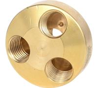 KS TOOLS Distributeur triple air comprimé en laiton 1/4" 41 mm - 515.3375