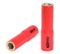 KS Tools 117.1343 - Douille longue avec revêtement isolant 1/2'' - 19mm - En Chrome Vanadium extra-fin