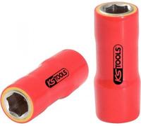 KS TOOLS Douille 1/4" avec revêtement isolant, 11 mm