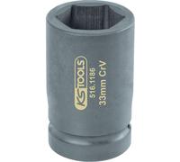 KS TOOLS Douille 6 pans 1" SW 33 mm - 516.1186