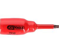 KS TOOLS Douille à embout 1/2" avec isolation de protection pour vis Torx T60 courtes - 117.2443
