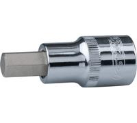 KS TOOLS Douille à embout 1/2" CHROMEplus six pans creux court 6 mm - 918.1606