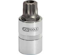 KS TOOLS Douille à embout 1/2" XZN avec trou frontal M16, 55 mm - 911.1348