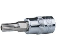 KS TOOLS Douille à embout 1/4" CHROMEplus Torx avec trou frontal TB25 - 918.1473
