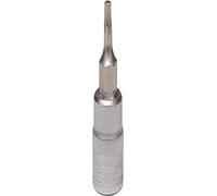 KS TOOLS douille à embout 1/4", cinq étoiles avec trou frontal, TS27