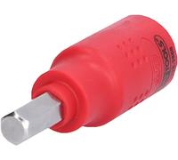 KS TOOLS douille à embout isolée 3/8" à six pans creux, 8mm, 60mm de long 118.3868