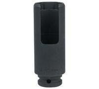 KS Tools 150.2391 - Douille pour injecteur 1/2", SW 25 mm - Pour le montage et le démontage des injecteurs - En acier spécial - Brunie
