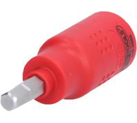 KS TOOLS Douille porte-embout à six pans creux isolée 3/8", 6 mm, longue...