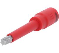 KS TOOLS Douille porte-embout Torx isolée 3/8', T50, 122 mm ( 118.3828 )