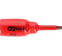 KS TOOLS Douille tournevis 1/2" avec revêtement isolant pour vis Torx, T...