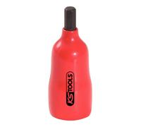 KS TOOLS Douille tournevis 1/4" avec revêtement isolant pour vis à six p...