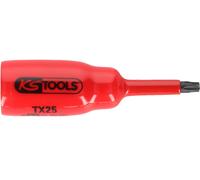 KS TOOLS Douille tournevis 3/8" avec revêtement isolant pour vis Torx, T40, c...
