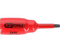 KS TOOLS Douille tournevis 3/8' avec revêtement isolant pour vis Torx, T40, courte ( 117.2461 )