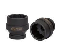 KS TOOLS Douille 12 pans 1" courte 50 mm - 450.0404