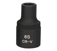 1/2" Llave de vaso de impacto de RIBE®, corta, M6S