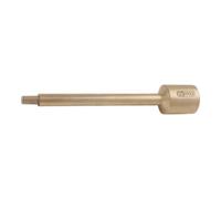KS Tools 963.1321 - Douille tournevis 6 pans 1/2" 14mm, 140mm - Version longue - Gamme BRONZEplus - Alliage en Aluminium Bronze - Antidéflagrant