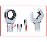 KS TOOLS DUO GEARplus Clé mixte à cliquet 8 mm - 503.5208