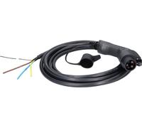 KS TOOLS efuturo Câble de recharge extrémité droite ouverte sur prise type 1 pour raccordement à une WallBox 1 phase jusqu'à 7,4 kW 32 A 230 V mode 3 5 mètres - 117.7225
