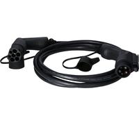 KS TOOLS efuturo Cordon de charge spiralé type 2 sur prise type 1 1 phase jusqu'à 7,4 kW 32 A 230 V mode 3 5 mètres - 117.7330