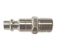 Embout pour coupleur fileté mâle 1/4'' - L.33mm, Blanc