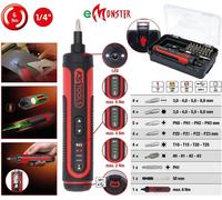 KS Tools eMONSTER Jeu de tournevis à embouts sans fil 1/4", 27 pièces