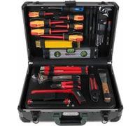 KS Tools Mallette d'outils pour électricien 911.0628 – 1/4 + 1/2 – 128 pièces