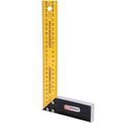 KS TOOLS Equerre de menuisier avec languette en aluminium 250 mm - 300.0220