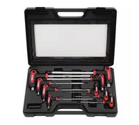 KS Tools Ergo Torque Plus Clé Allen à tête sphérique, 9 pces, 2-12mm
