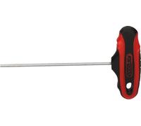 KS Tools ERGOTORQUE+ Clé à ergots à poignée en T, 6 pans intérieurs, 2,5 mm, 158.80325
