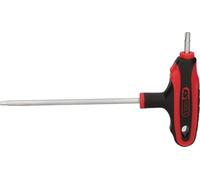 KS Tools ERGOTORQUE+ Clé mâle coudée à poignée en T TX avec alésage, TB20, 151.8123