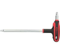 KS Tools ERGOTORQUE+ Clé mâle coudée à poignée en T TX avec alésage, TB50, 151.8129