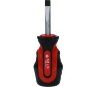 KS Tools ERGOTORQUE+ tournevis à fente, court, 6mm, 159.1001